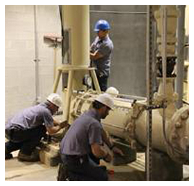 Pump Being Worked On